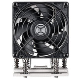 SilverStone Technology XE04-SP5 Black Fan Shroud 4U Server/Workstation CPU Cooler for Socket SP5, SST-XE04-SP5B