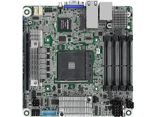 AsRock Rack X570D4I-2T Mini-ITX Server Motherboard AM4 PGA 1331 X570 AMD Ryzen 3rd Generation Series Processors