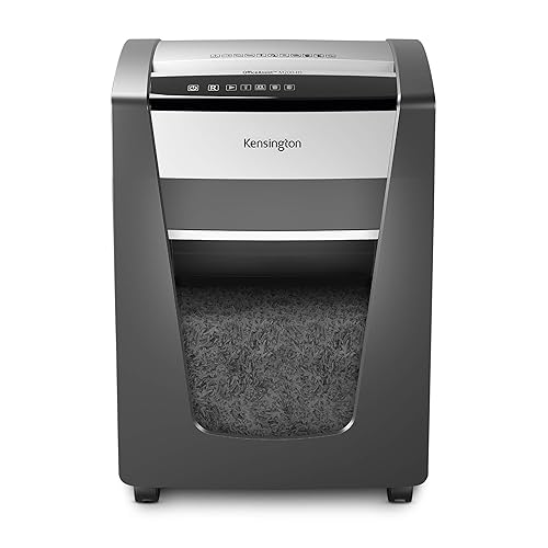 Kensington OfficeAssist Shredder M200-HS Anti-Jam Micro Cut (K52078AM) 8-gallon/300-sheet bin