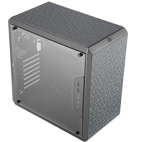 Cooler Master MasterBox Q500L Micro-ATX Tower with ATX Motherboard Support, Magnetic Dust Filter, Transparent Acrylic Side Panel, Adjustable I/O & Fully Ventilated Airflow ATX MB