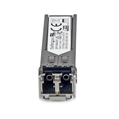 StarTech.com MSA Uncoded Compatible SFP Module - 100BASE-LH - 100MbE Single Mode Fiber (SMF) Optic Transceiver - 100Mb Ethernet SFP - LC 80km - 1550nm - DDM (SFP100BLHST) 100Base-LH Single