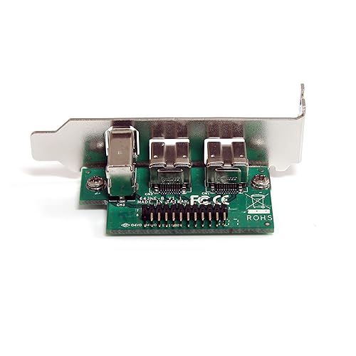 StarTech.com 3 Port 2b 1a 1394 Mini PCI Express FireWire Card Adapter (MPEX1394B3)