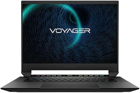 Corsair Voyager a1600 Gaming Laptop (AMD Ryzen R9 6900HS, AMD Radeon RX 6800M, 32GB DDR5, 16 2560x1600 240Hz IPS Screen, Cherry MX Ultra-Low Profile Keyswitches, Windows 11 Home Advanced) Black R9 6900HS - 32GB
