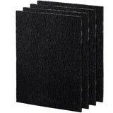Fellowes 9324201 Carbon Filter 4pk Aera Max 300 Air Purifier, Black, 16.1 x 12.4 x 0.2