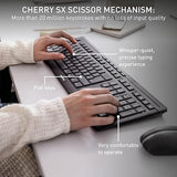 Cherry Desktop STREAM [US/EU] Wireless black US-Layout mit EUR-Symbol