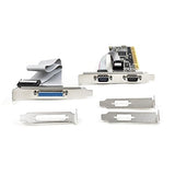 StarTech.com PCI Serial Parallel Combo Card - Dual RS232 Ports (DB9) & 1x LPT Port (DB25) - Expansion Controller Adapter (PCI2S1P2)