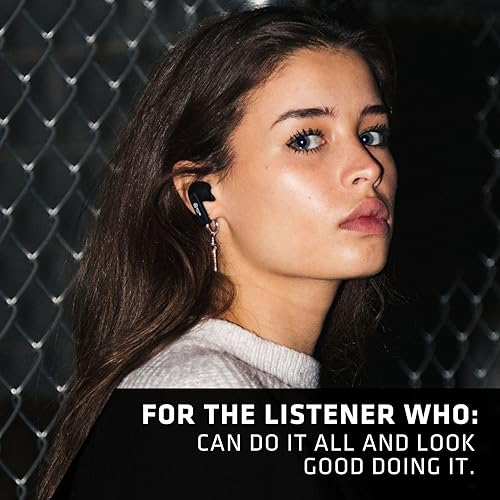 Wicked Audio Mojo 800 True Wireless Bluetooth Earbuds | ANC Noise Canceling | Wireless Charging | Clear Call Mics | Long Battery Life | Mobile App | Custom EQ Modes | GPS Find Buds | Transparency Mode