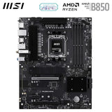 MSI PRO B850-S WIFI6E Motherboard, ATX - Supports AMD Ryzen 9000/8000 / 7000 Processors, AM5 - DDR5 Memory Boost (8200+ MT/s OC), PCIe 4.0 x16, M.2 Gen5, Wi-Fi 6E, 2.5G LAN
