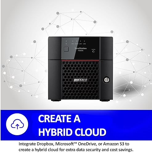 BUFFALO TeraStation 3230DN 2-Bay 16TB (2x8TB) Desktop Small-Med Business NAS w/Hard Drives Included