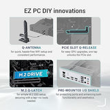 ASUS Prime X870-P WiFi AMD AM5 X870 ATX Motherboard 14+2+1 80A DrMOS Power Stages, DDR5, PCIe 5.0, PCIe 5.0 x16, Q-Release, 4X M.2, Wi-Fi 7, Q-Antenna, 2.5Gb LAN, USB4®, USB Type-C®, BIOS Flashback™