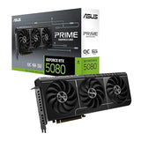 The SFF-Ready ASUS Prime GeForce RTX™ 5080 OC Edition 16GB GDDR7 Graphics Card (PCIe® 5.0, 16GB GDDR7, HDMI®/DP 2.1, 2.5-Slot, Axial-tech Fans, Vapor Chamber, Dual BIOS) Prime RTX5080|OC