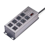 StarTech.com 8-Outlet Industrial Power Strip 125V/15A, EMI/RFI Isolation, Mountable PDU, 12ft/3.6m Power Cord, NEMA 5-15P/R