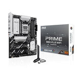 ASUS Prime B850-PLUS WiFi AMD AM5 AMD B850 ATX Motherboard, DDR5, PCIe 5.0 Ready, 3X M.2, Wi-Fi 6E, 2.5Gb LAN, DisplayPort, HDMI™, USB 10Gbps Type-A & Type-C®, BIOS Flashback™, Aura Sync, AI Advisor ATX PRIME B850-PLUS|M.2 x3|WiFi 6E