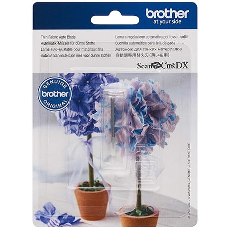 Brother ScanNCut DX Thin Fabric Auto Blade Replacement, Cuts Textiles 0.25-0.5mm Thick, Including Quilting Pieces, Sewing Patterns And Appliqués