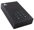 Apricorn Aegis Padlock 12 TB DT 256-bit Encrypted USB 3.0 Hard Drive (ADT-3PL256-12TB)