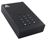 Apricorn Aegis Padlock 12 TB DT 256-bit Encrypted USB 3.0 Hard Drive (ADT-3PL256-12TB)