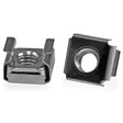 StarTech.com 50 Pkg M6 Cage Nuts for Server Rack Cabinet - Rack nuts (pack of 50) - CABCAGENUTS6 50x M6 Silver Cage Nuts