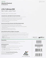 HP LTO-7 Ultrium RW Bar Code Label Pack (Q2014A)