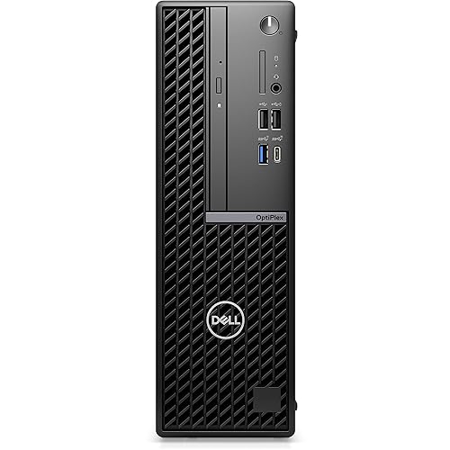 Dell OptiPlex 7010 SFF Desktop - 13th Gen Intel Core i7-13700 16-Core up to 5.20 GHz CPU, 64GB DDR5 RAM, 1TB NVMe SSD + 2TB HDD, Intel UHD Graphics 770, Wi-Fi + Bluetooth, DVD-Burner, Windows 11 Pro