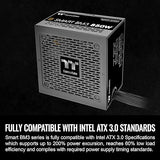 Thermaltake Smart BM3 850W 80Plus Bronze ATX 3.0 & PCIE 5.0 Ready Semi-Modular Power Supply; 105°C/221°F Japanese Capacitor; 5 Year Warranty; PS-SPD-0850MNFABU-3