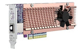 QNAP QM2-2P410G1T 2 x PCIe Gen4 NVMe SSD & 10GbE (10G/5G/2.5G/1G/100M) Port Expansion Card to Enhance Performance