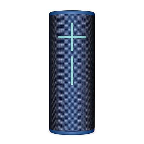 Ultimate Ears Boom 4 Portable Waterproof Bluetooth Speaker with 360-Degree, Bold, Immersive, Crystal-Clear Sound, Floating Speaker with 15-Hour Battery and 147ft (45m) Range - Blue