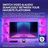 Logitech G Astro A50 X Omni-Platform Wireless Gaming Headset + Base Station for PS5, Xbox, PC: PLAYSYNC Video & Audio Switcher, HDMI 2.1 4K 120Hz VRR, <24 bit/48 kHz, 24hr Battery, 2.4GHz & BT - Black Black PLAYSYNC Video & Audio