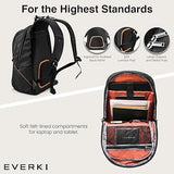 Everki Glide Compact Laptop Backpack up to 17.3 inch Black