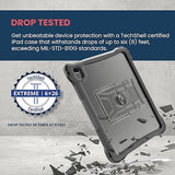 Brenthaven 360 Case Fits ONLY iPad 11th Generation A16 & 10th Generation 2022 10.9 inch Lightweight Drop Tested Touch ID Compatible Clear Back Cover Rugged Corners Durable Easy Access Protective Cases