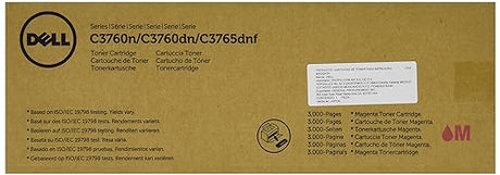 Dell 2GYKF Toner Cartridge C3760N/C3760DN/C3765DNF Color Laser Printer