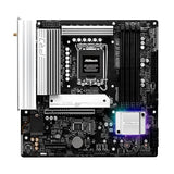 ASRock B860M Pro RS WiFi 6E Intel Core Ultra DDR5 8666 MHz 256GB M.2 LGA1851 Micro ATX Motherboard BIOS Flashback SATA3 6.0 Gb/s PCIe 5.0