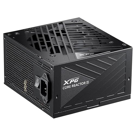 XPG Core Reactor II Modular PSU: ATX3.0-80 Plus Gold - ATX - Fully Modular Power Supply - 10 Year Warranty - 1200 Watt(COREREACTORII1200G-BKCUS) ATX3.0 1200W