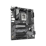 GIGABYTE B760 DS3H WIFI6E GEN5 LGA 1700 Intel B760 ATX Motherboard with DDR5, 2* M.2, PCIe 5.0, USB 3.2 Gen 2x2 Type-C, WiFi 6E GbE LAN, Q-Flash Plus, PCIe EZ-Latch