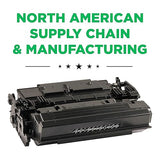 Clover Remanufactured Extended Yield Toner Cartridge Replacement for HP CF287X | Black