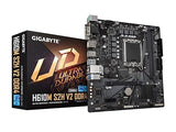 GIGABYTE H610M S2H V2 DDR4 (H610/ Intel/LGA 1700/ Micro ATX/ DDR4/ Single M.2/ PCIe 4.0/ USB 3.2 Gen1/ Realtek GbE LAN/Motherboard) H610 H610M S2H V2 DDR4