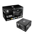 ASRock Steel Legend SL-1000G 1000W 80 Plus Gold & Cybenetics Platinum Full Modular Power Supply ATX3.1 & PCIe5.1 Ready with Dual Color 12V-2x6 Cable 10 Years Warranty Gold Steel Legend 1000W