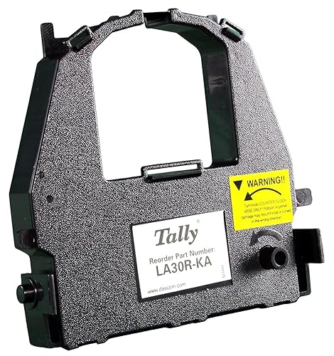 1-Pack Black Fabric Ribbon for La30n