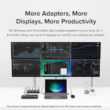 Plugable USB 3.0 to DVI/VGA/HDMI Video Graphics Adapter for Multiple Monitors up to 2048x1152 Supports Windows 11, 10, 8.1, 7, XP, and Mac 10.14+