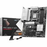MSI PRO B850-P WiFi ProSeries Motherboard (AMD Ryzen 9000/8000/7000 Series Processors, AM5, DDR5, PCIe 4.0, M.2, SATA 6Gb/s, USB 3.2 Gen 2, HDMI/DP, Wi-Fi 6E, Bluetooth 5.3, 2.5Gbps LAN, ATX)