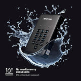 iStorage diskAshur PRO2 256-bit 256GB USB 3.1 FIPS Level 3 Certified, Secure encrypted Solid-State Drive IS-DAP2-256-SSD-256-C-X