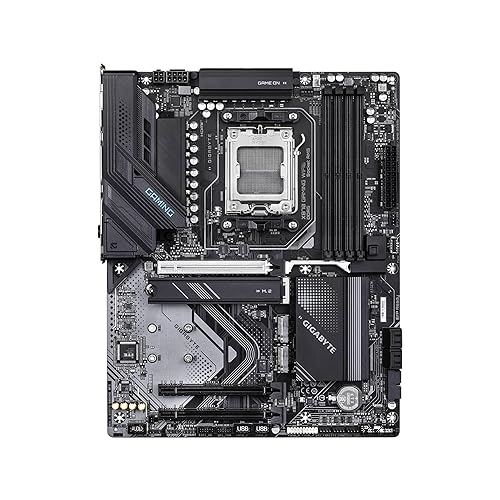 GIGABYTE X870 Gaming WIFI6 AM5 LGA 1718, ATX, DDR5, 3X M.2, PCIe 5.0, USB4, WiFi 6, 2.5GbE LAN, EZ-Latch, 5-Year Warranty