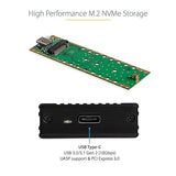 StarTech.com USB-C Portable Aluminium Enclosure Storage Case For M.2 NVM/PCIe SSD