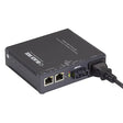 Black Box Compact Media Converter Gigabit Ethernet Single Mode 1310nm 10km SC