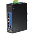 TRENDnet, 6-Port Industrial Gigabit L2 Managed DIN-Rail Switch, 4 x Gigabit Ports, 2 x SFP Slots, DIN-Rail Mount, IP30, VLAN, QoS, LACP, STP/RSTP, Bandwidth Management, Lifetime Protection, TI-G642i 6 Port Managed Switch
