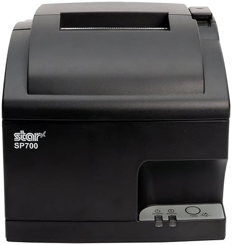 Star Micronics 39336532 Model SP742ME Impact Printer, Friction, Auto Cutter, Ethernet, Internal Power Supply, Gray