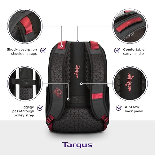 Targus Limited 40th Anniversary Edition Cypress Hero EcoSmart Travel Backpack, Fits Laptops up to 15.6-inches (TBB94504GL)
