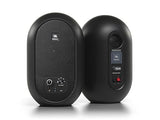 JBL Professional 1 Series 104-BT Compact Desktop Reference Monitors with Bluetooth, Black, Sold as Pair, 4.5-inch Speaker Black 104BT Black