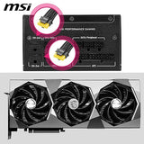 MSI MPG A1250GS PCIE5, 80 Plus Gold Full Modular 1250W Power Supply, 12V-2x6 Cable, ATX 3.1 & PCIE 5.1 Ready