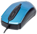 ICI177801 - MANHATTAN 177801 Edge Optical USB Mouse (Blue Black)