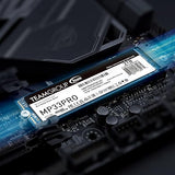 TEAMGROUP MP33 PRO 512GB SLC Cache 3D NAND TLC NVMe 1.3 PCIe Gen3x4 M.2 2280 Internal SSD (Read Speed up to 2100MB/s) TBW>400TB Compatible with Laptop & PC Desktop TM8FPD512G0C101 512GB Gen3x4 Read 2,100mb/S